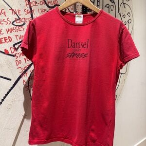 Vintage 90s damsel under stress t shirt
